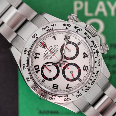 rolex daytona silver racing|rolex daytona price list.